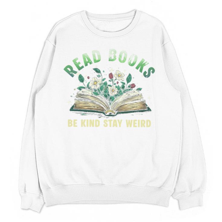 Read Books Be Kind Book Reader Book Nerd Book Reading Lover Premium Tri-Blend Unisex Sweatshirt