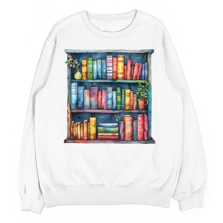 Reading And Bookcase Magic Book Premium Unisex Sweatshirt