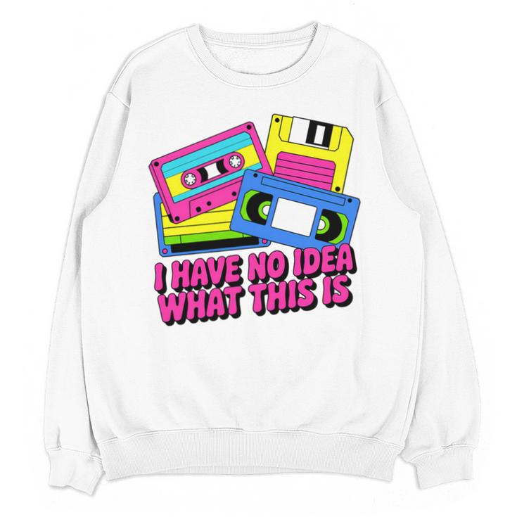 Retro Cassette Vintage 80s Nostalgia Unisex Sweatshirt Retro Cassette Vintage 80s Nostalgia Unisex Sweatshirt