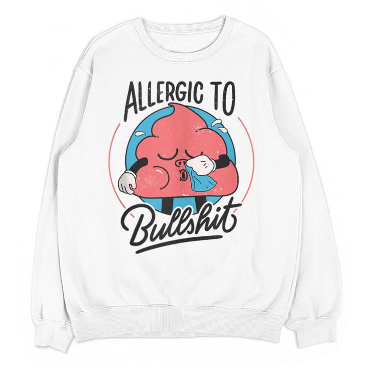 Retro Toon Introvert Sarcasm Anti-Social Nihilism Unisex Sweatshirt
