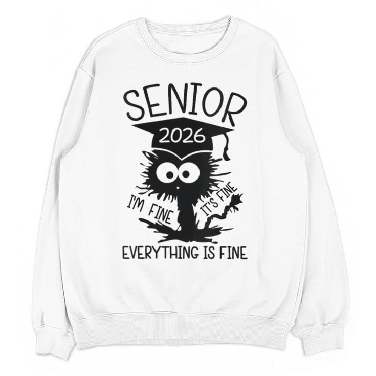 Senior 2026 High School College Graduation Year Class Of 26 Unisex Sweatshirt