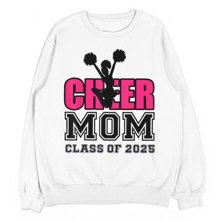 Senior Cheerleader Mom Cheer Class Of 2025 Graduation Women Unisex Sweatshirt