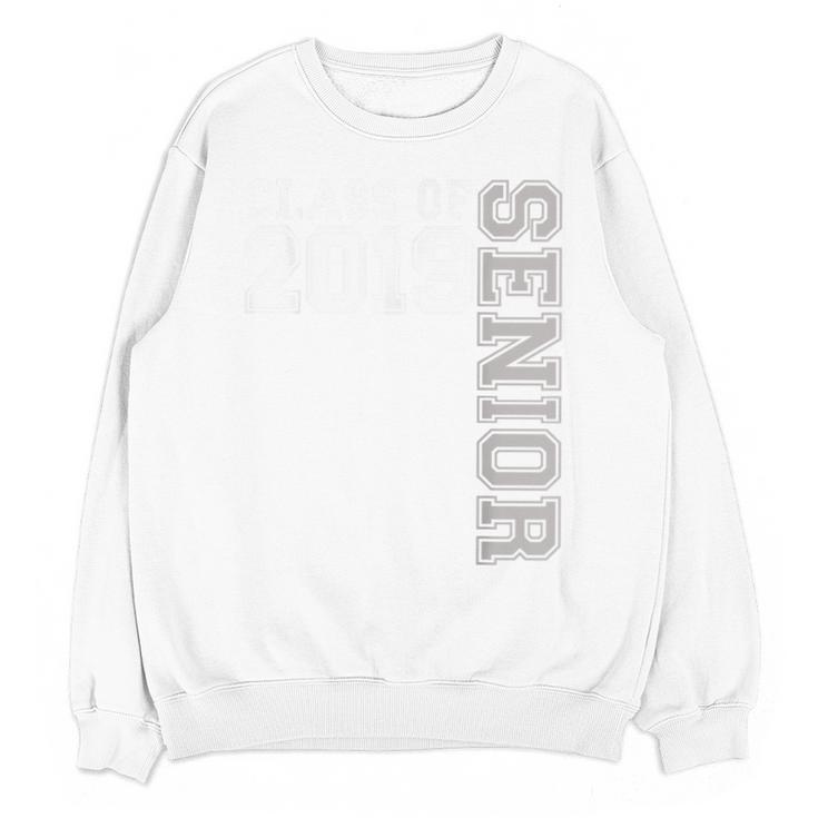 Senior Class Of 2019 19 High School Graduation Tee Unisex Sweatshirt