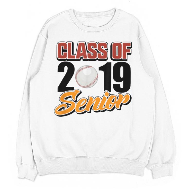 Senior Class Of 2019 Tshirt Graduation School Baseball Unisex Sweatshirt