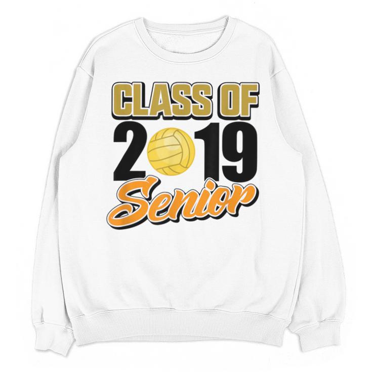 Senior Class Of 2019 Tshirt Graduation School Volleyball Unisex Sweatshirt