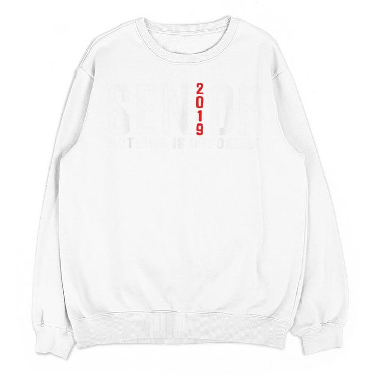 Senior Class 2019 T Shirt Graduation Graduate Tshirt Unisex Sweatshirt