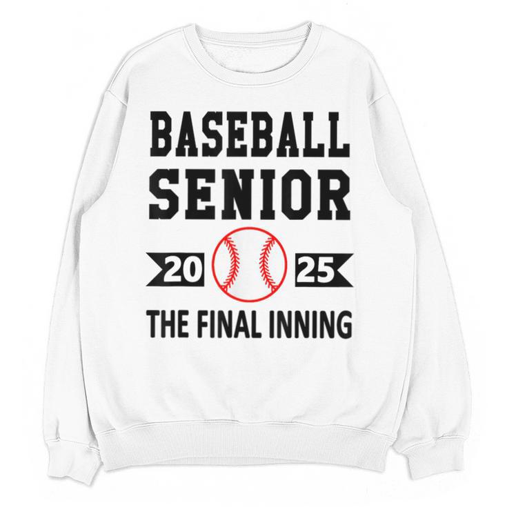 Senior Class Of 2025 Baseball Senior Night Graduation Party Unisex Sweatshirt