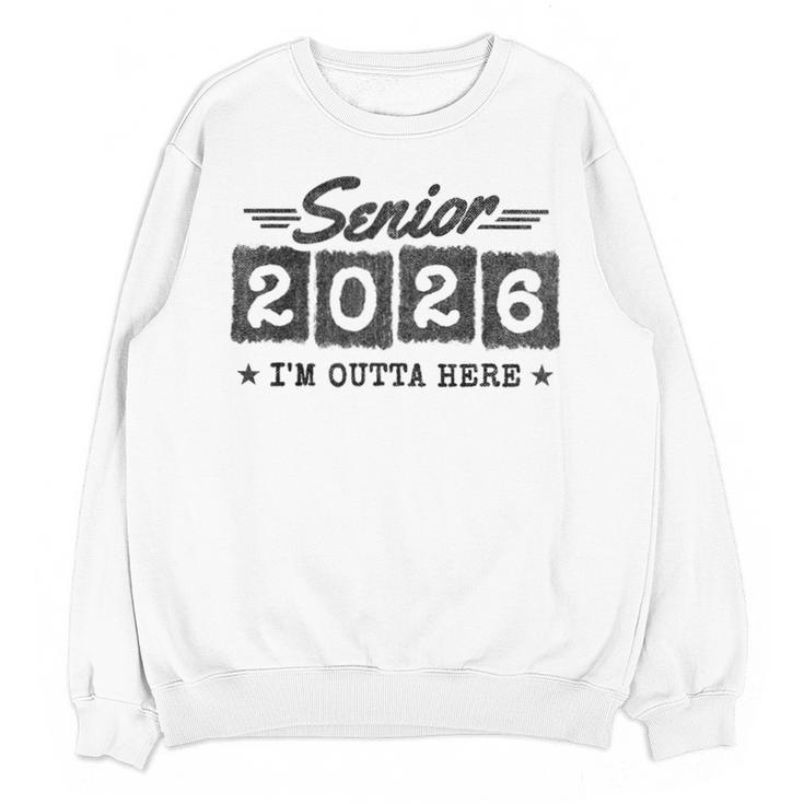 Senior Class Of 2026 Senior Graduation 2026 Senior 2026 Unisex Sweatshirt