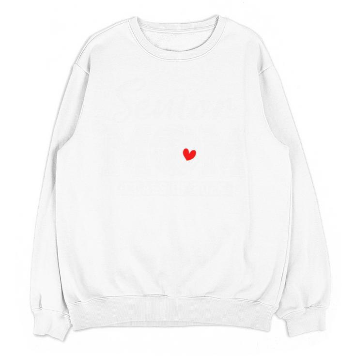 Senior Mom Class Of 2026 Volleyball Mom Graduation Unisex Sweatshirt