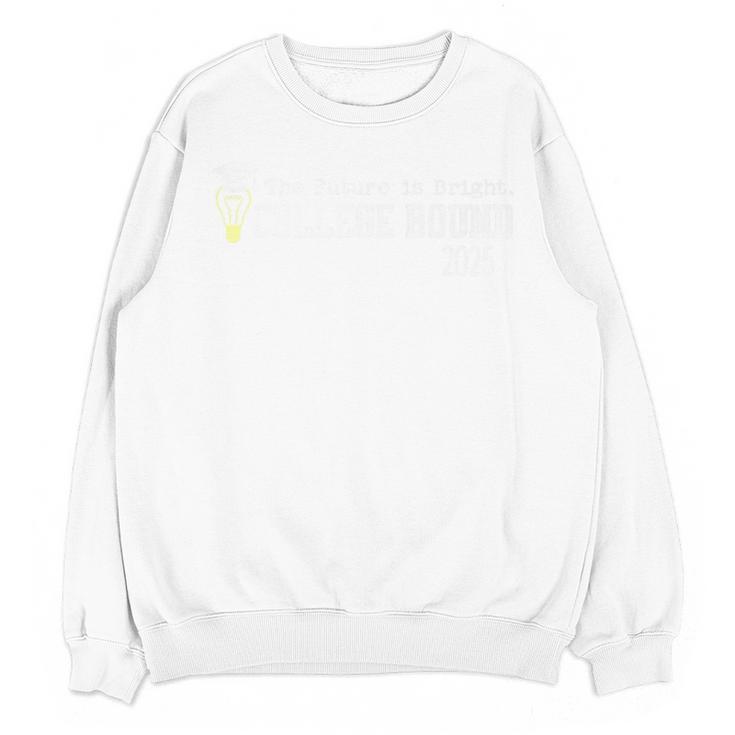 Seniors Graduation 2025 Bright High School Graduate Premium Unisex Sweatshirt