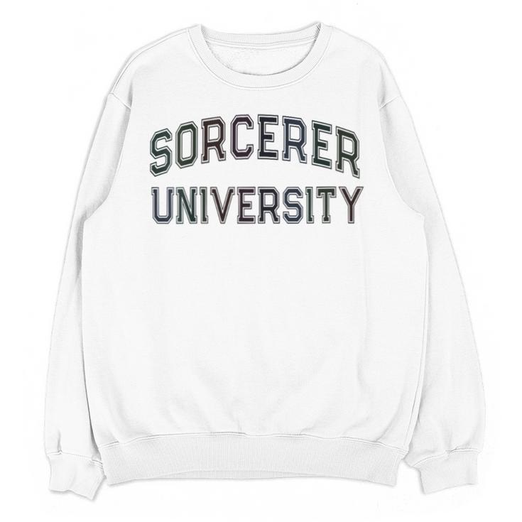 Silly Anti Social SORCERER UNIVERSITY Introvert Stay Away Unisex Sweatshirt