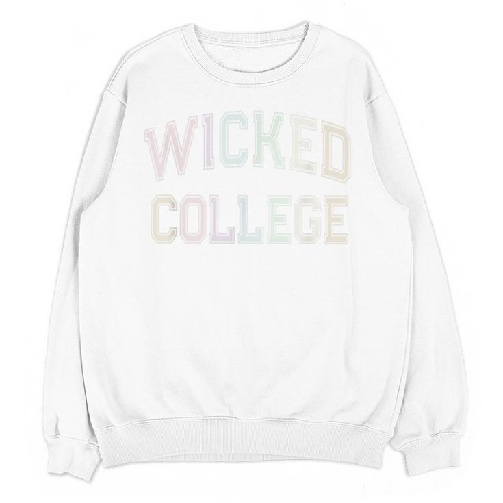 Silly Antisocial WICKED COLLEGE Introvert Don't Call Me Unisex Sweatshirt
