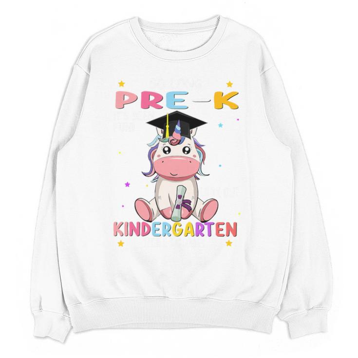 So Long Pre k Graduation 2025 Look Out Kindergarten Girls Premium Tri-Blend Unisex Sweatshirt