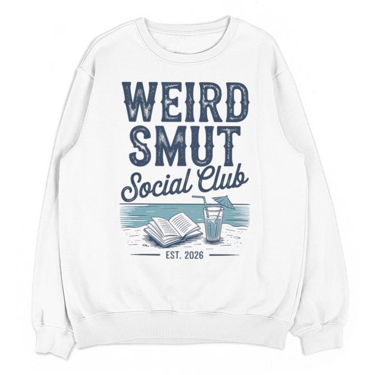 Spicy Romance Book Reader Fan Weird Smut Social Club Premium Tri-Blend Unisex Sweatshirt
