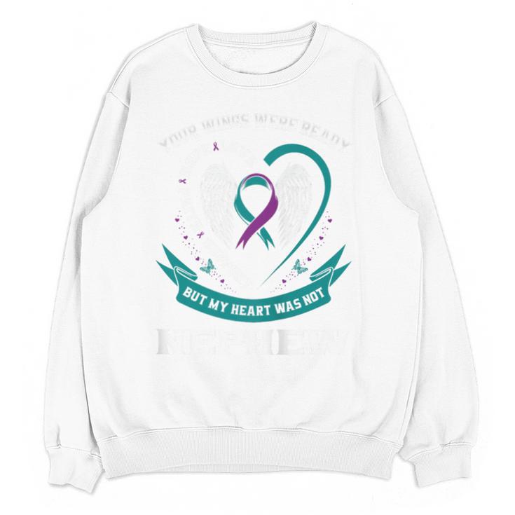 Suicide Awareness In Memory Of My Nephew Back Print Graphic Unisex Sweatshirt
