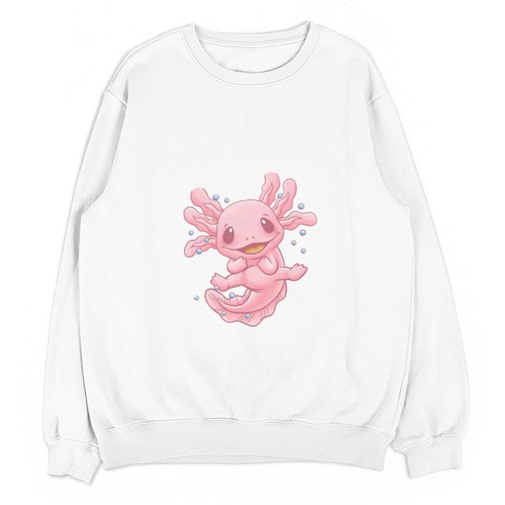 I Tried People I Prefer Axolotl Salamander Introvert Unisex Sweatshirt