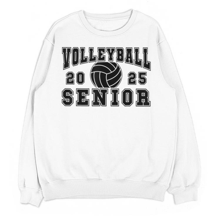 Volleyball Senior Night Volleyball Senior 2025 Graduation 28 Unisex Sweatshirt