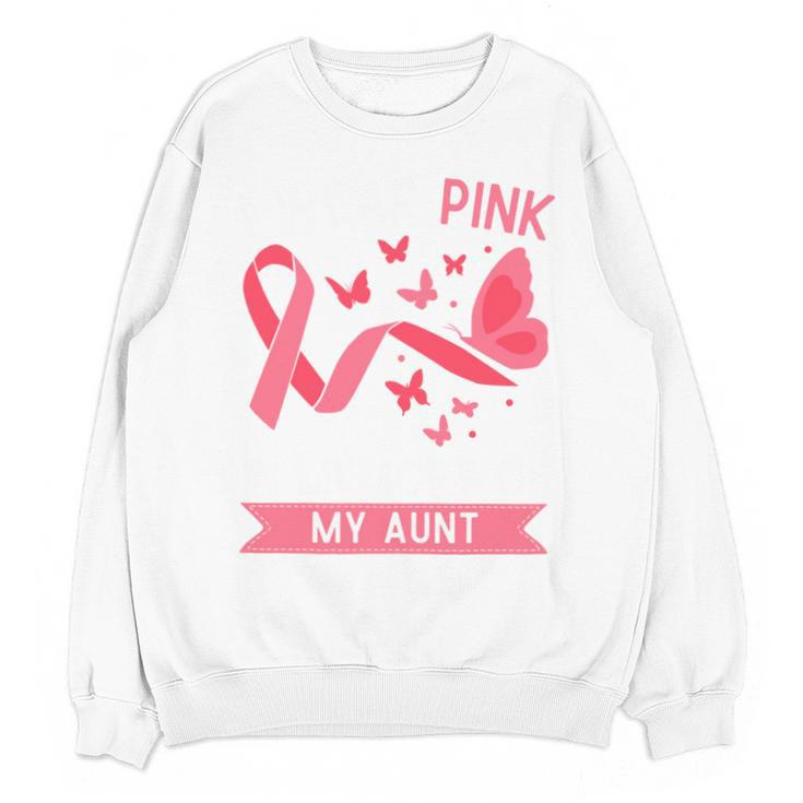 I Wear Pink In Memory Of My Aunt Unisex Sweatshirt