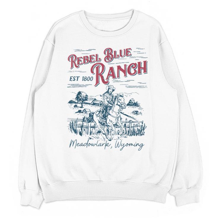 Western Book Love Cowboy Reader Bookish Bookworm Cowgirl Unisex Sweatshirt
