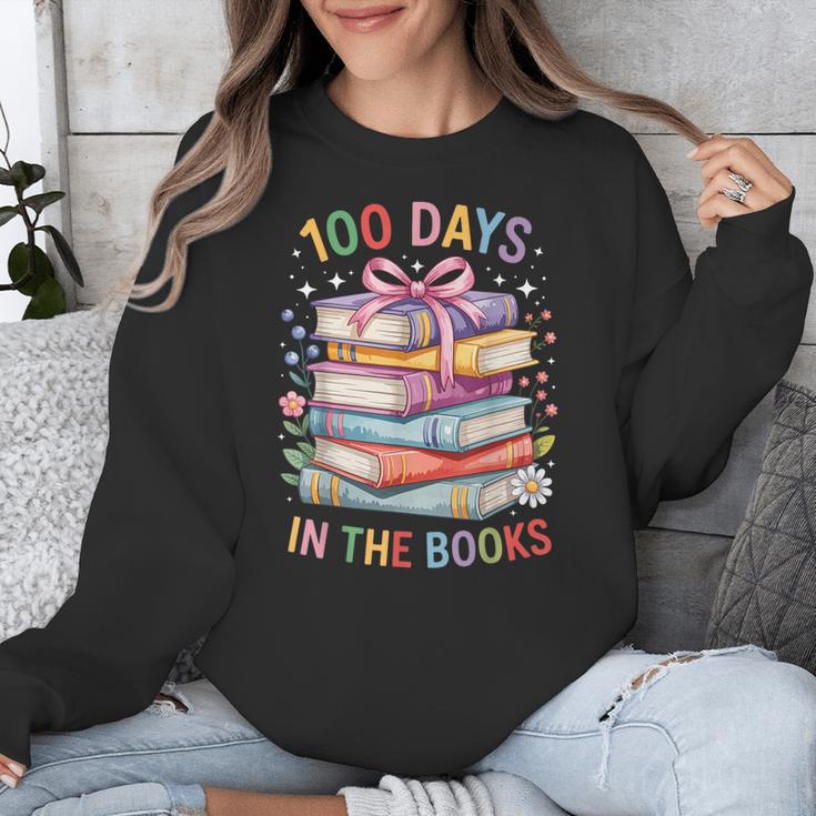 100 Days In The Books Cute Book 100 Days Of School Teachers Unisex Sweatshirt 100 Days In The Books Cute Book 100 Days Of School Teachers Unisex Sweatshirt