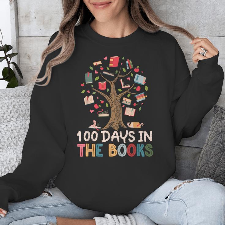 100 Days In The Books Reading Teacher Cute Book Lover Unisex Sweatshirt 100 Days In The Books Reading Teacher Cute Book Lover Unisex Sweatshirt
