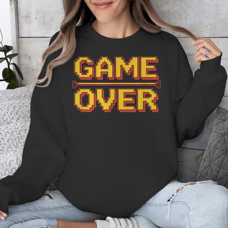 1980s Nostalgia Arcade Gamer Retro Video Game Novelty Unisex Sweatshirt 1980s Nostalgia Arcade Gamer Retro Video Game Novelty Unisex Sweatshirt