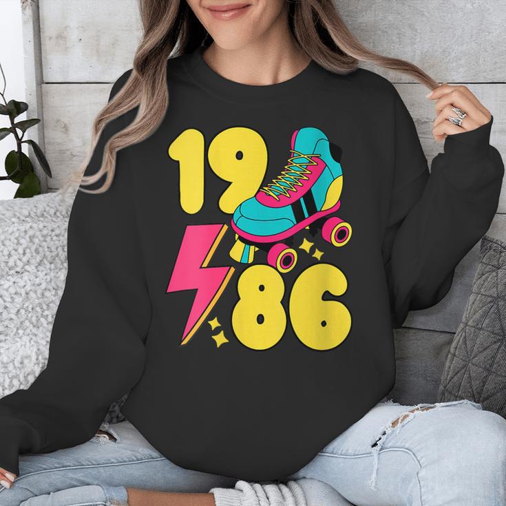 1986 Retro Raised In The 80s Old School Nostalgia Vibes Unisex Sweatshirt
