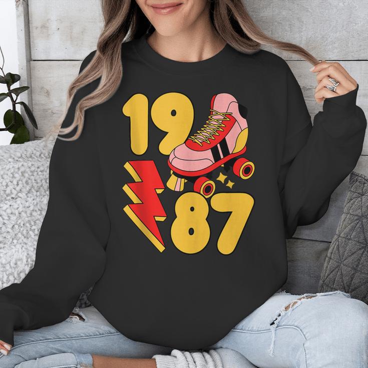 1987 Retro Roller Skate Vintage 80s Nostalgia Collector Unisex Sweatshirt 1987 Retro Roller Skate Vintage 80s Nostalgia Collector Unisex Sweatshirt