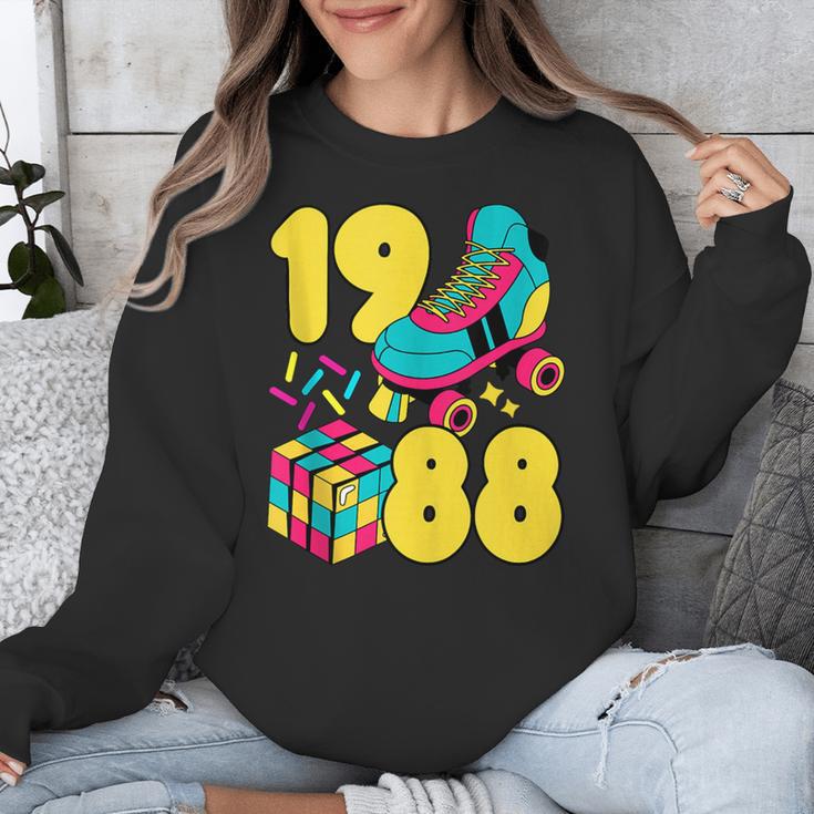1988 Retro Raised In The 80s Old School Nostalgia Vibes Unisex Sweatshirt