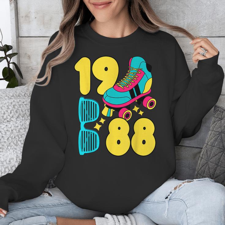 1988 Retro Raised In The 80s Old School Nostalgia Vibes Unisex Sweatshirt