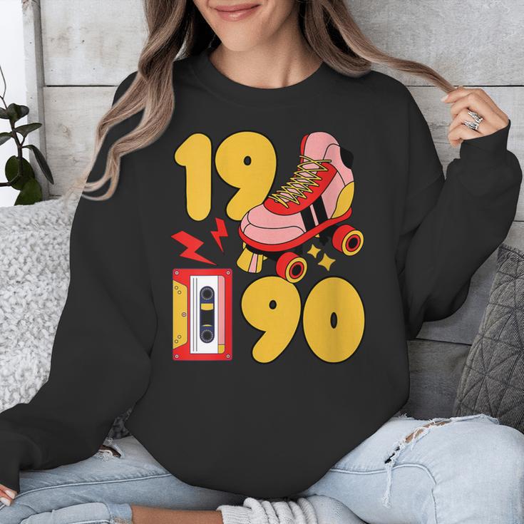 1990 Retro Raised On 90s Music Old School Nostalgia Punk Unisex Sweatshirt 1990 Retro Raised On 90s Music Old School Nostalgia Punk Unisex Sweatshirt