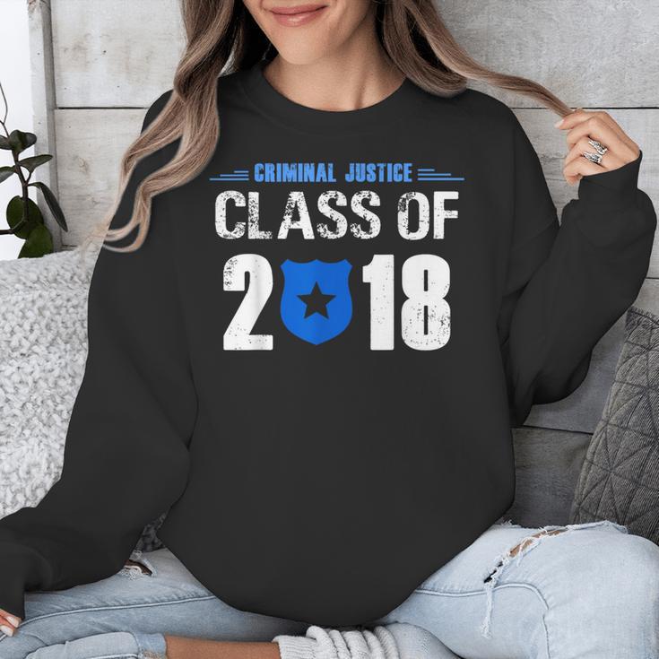 2018 Criminal Justice Graduation Shirt Criminal Justice Unisex Sweatshirt