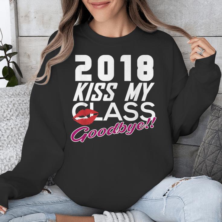 2018 Kiss My Class Goodbye Graduation Unisex Sweatshirt