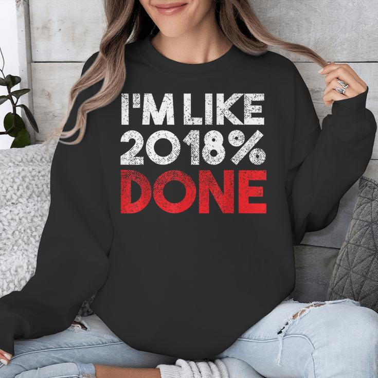 2018 Percent Done Senior Graduation Shirt Unisex Sweatshirt