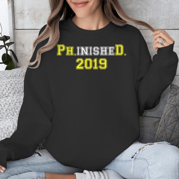 2019 PhinisheD Graduation Ph D College Phinished Unisex Sweatshirt