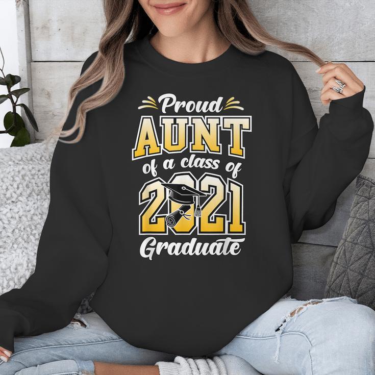 2021 Graduation Shirts For Family 2021 Graduation For Aunt Unisex Sweatshirt