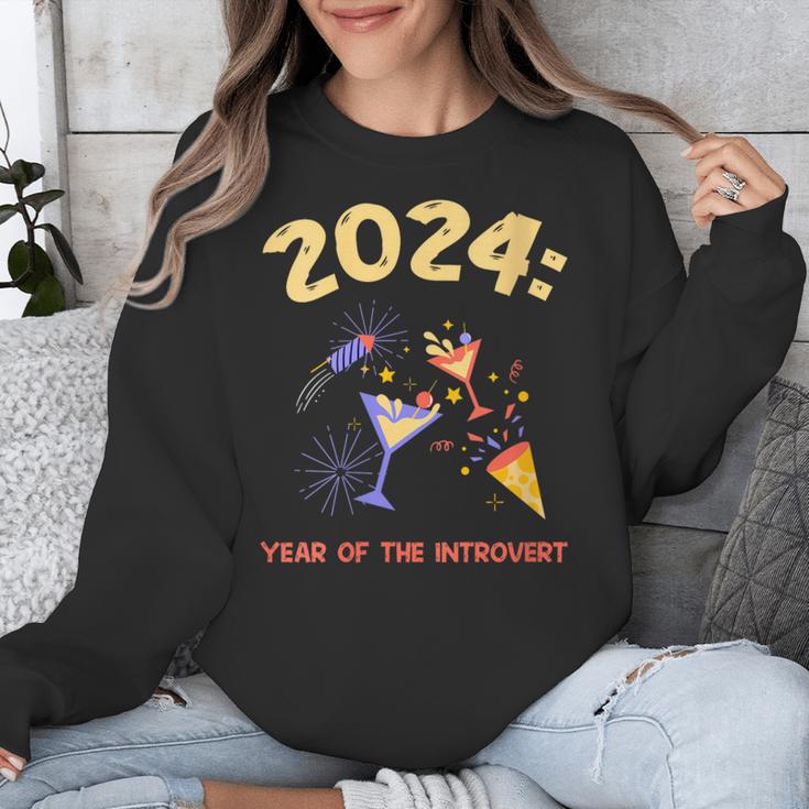 2024 Year Of The Introvert New Year Adventures Unisex Sweatshirt