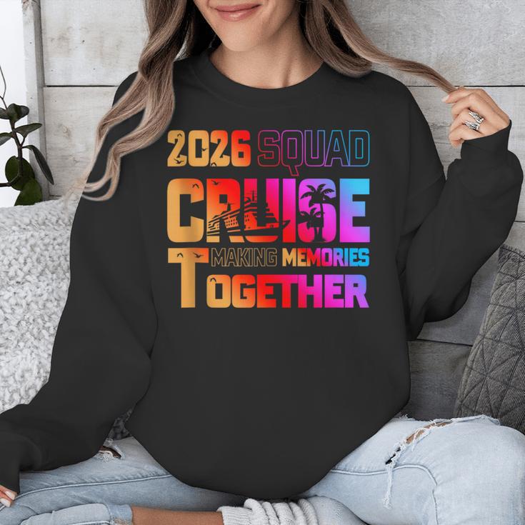 2026 Cruise Squad Making Memory Together Family Vacation Unisex Sweatshirt