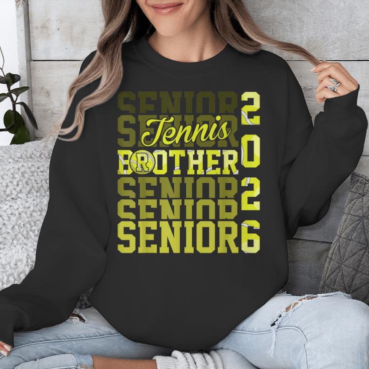 2026 Tennis Senior Brother Graduation Matching Family Unisex Sweatshirt