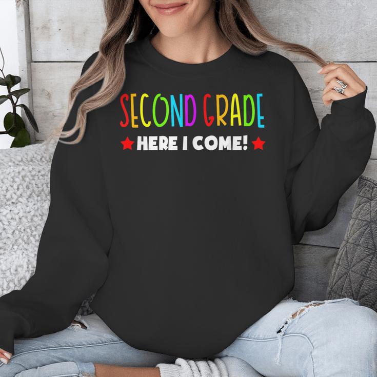 2nd Grade Here I Come Kids 1st Grade Graduation Unisex Sweatshirt