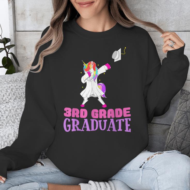 3rd Grade Graduation Unicorn End Of Year Third Unisex Sweatshirt