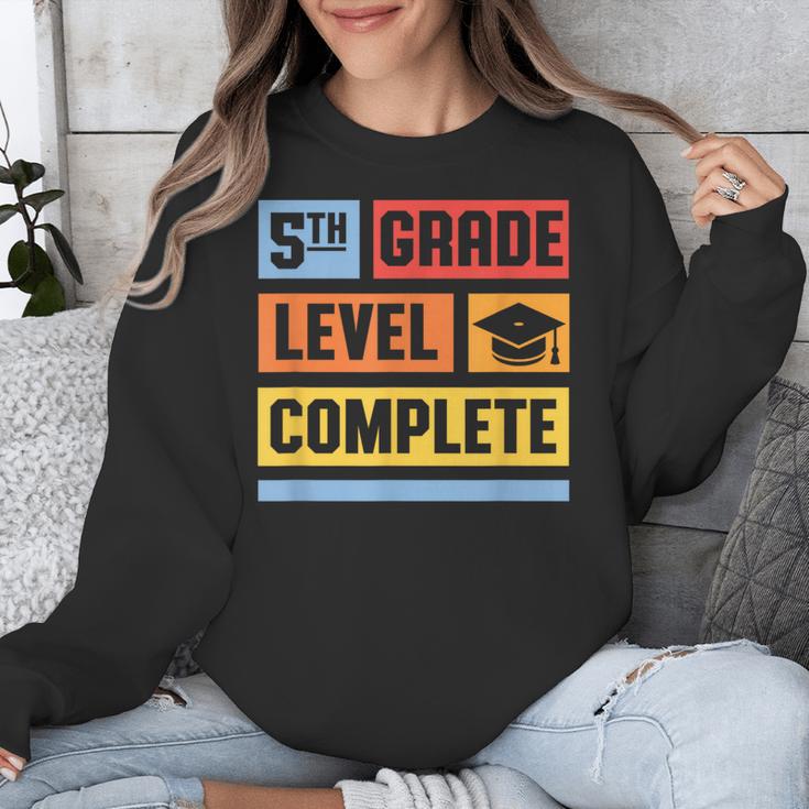 5th Grade Level Complete Shirt Graduation Last Day Of School Unisex Sweatshirt