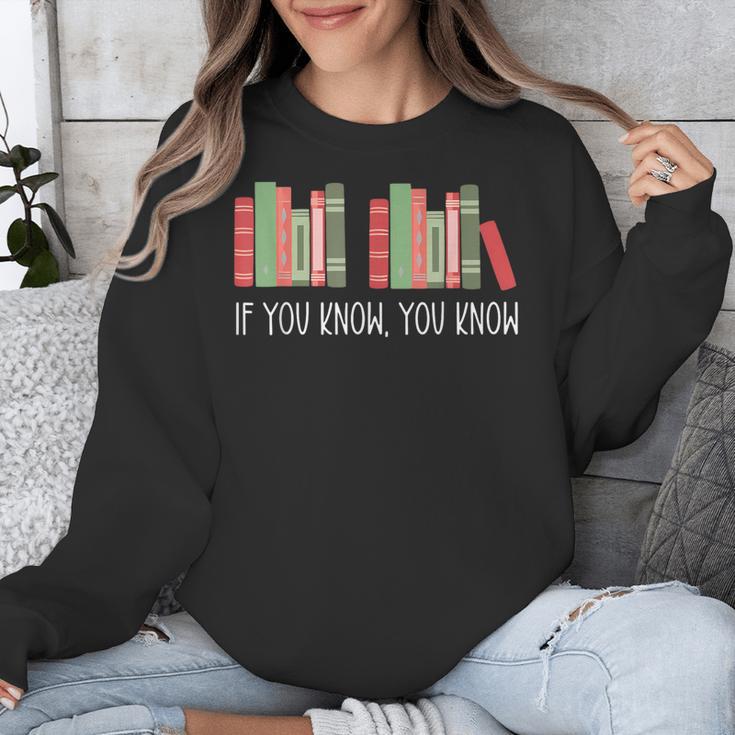 6 7 If You Know You Know Book Lover Six Seven Meme Unisex Sweatshirt