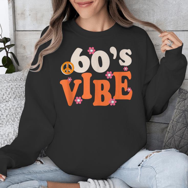 60's Vibe Retro Nostalgia Classic Mixtape Era 1960s Party Unisex Sweatshirt