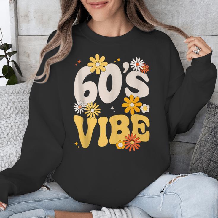 60's Vibe Vintage Nostalgia Mixtape Era 1960s Party Groovy Unisex Sweatshirt
