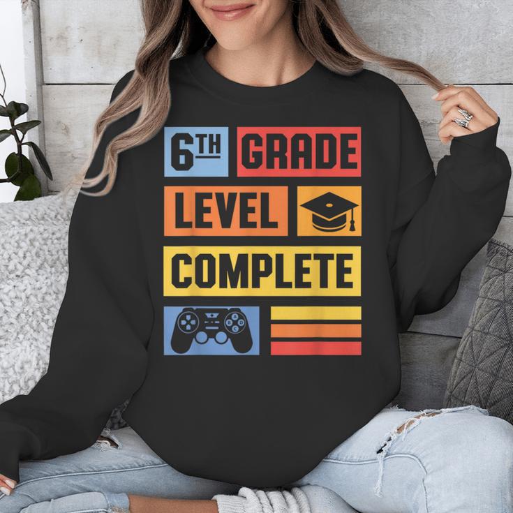 6th Grade Level Complete Shirt Graduation Last Day Of School Unisex Sweatshirt