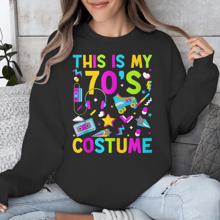 This Is My 70's Costume Nostalgia Mixtape Era 1970s Party Unisex Sweatshirt