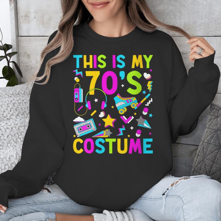 This Is My 70's Costume Nostalgia Mixtape Era 1970s Party Unisex Sweatshirt