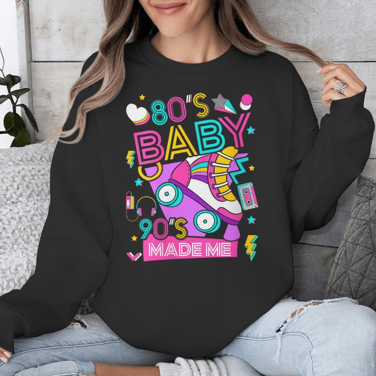 80's Baby 90's Made Me 1980s 1990s Nostalgia Retro Party Unisex Sweatshirt