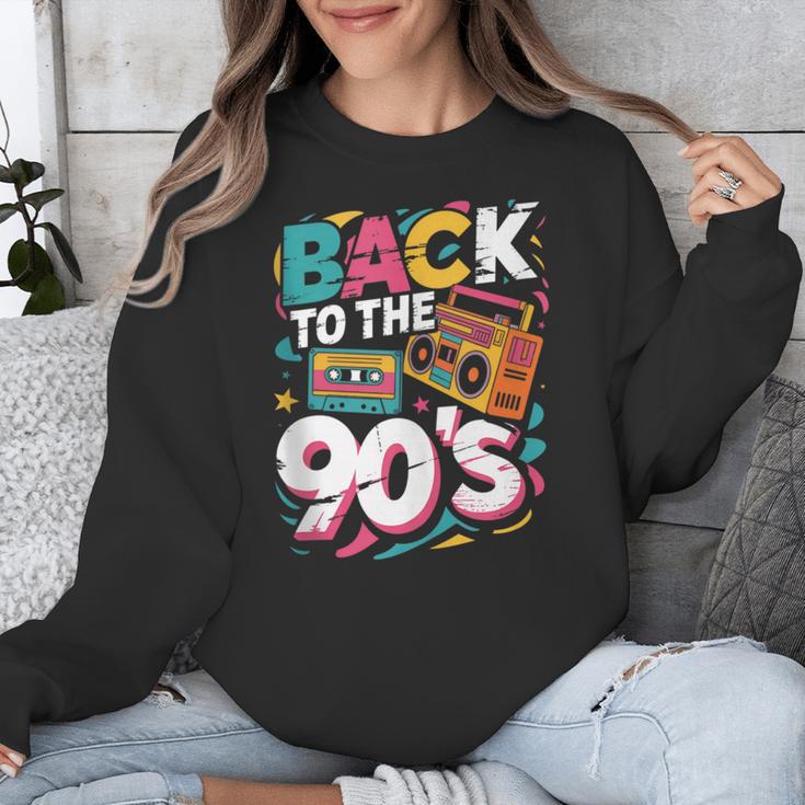 90's Nineties Nostalgia Costume Party Back To The 90s Unisex Sweatshirt